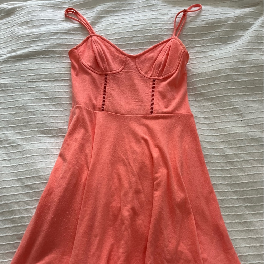 BCBGeneration Vibrant Coral Dress